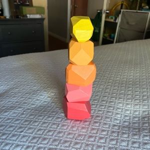 Lovevery wood stacking boulders